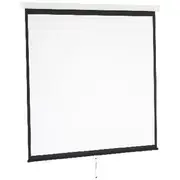 Standard 80" Auto-Lock Manual Projector Screen