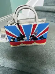 Radley London ROYAL CORONATION Zip Top Leather Satchel