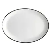 Twig New York Platinum Edge Oval Platter