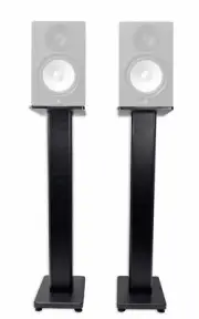 (2) Rockville 36” Studio Monitor Speaker Stands For Yamaha HS7i Monitors