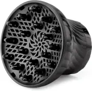 Hair Dryer Diffuser Blow Black Tool Professional Salon Attachment Curly Hair