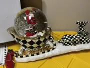 Dashing through the snow Globe By Mackenzie Childs Holiday Season Gift