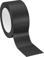 uxcell 2"x0.009" Bookbinding Tape, 22 Yard Cloth Bookbinding Repair Tape Book Binding Tape Self Adhesive for Repairing Old Books, Black