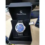 ALEXANDRE CHRISTIE 瑞士 AC錶 藍面 時尚 男錶 44MM錶鏡 型號6092 亞力克麗 雙日窗