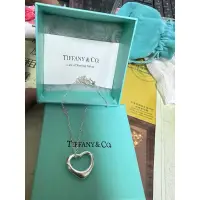 在飛比找蝦皮購物優惠-Tiffany & Co. Open Heart心形項鍊-9