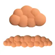 Cloud Shape Wrist Rest Pad Anti-Slip Desk Mat Memory Foam Palm Rest Ergonomic Mo
