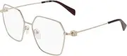 [LIU JO] LJ2178 716 Gold Shiny 54/16/140 Women's Frame, 716 Gold Shiny, 54/16/140