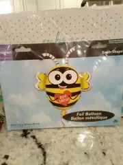 Anagram Super Shape Foil Balloon Bee Mine