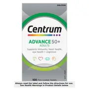 Centrum Advance 50+ 100 Tablets
