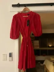Portmans Dress Red Size 8