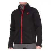 Spyder Mens Stellar Jacket Sherpa Lined Bonded Fleece NEW Small