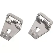 2Pcs Silver Lugs Strap Belt Adapter Clips For Mamiya RB67 RZ67 Pro SD Camera New