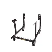 Aeroflow Engine Cradle Suit Chevy Engines solid steel wheels black
