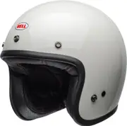 Bell Custom 500 Solid, open face helmet , color: White , size: XL