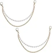 [Sisadodo] Shoe Charms Chains Shoelaces Chains Shoe Accessories Decoration Boot Bag Handbags Charms Pants Chain Car Keychain Accessories