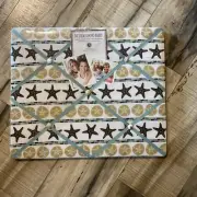 French Memo Board Display For Photos Cards Mementos Sea Shells Sand Dollar New