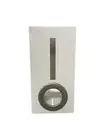 Protractible universal fit Galvanized Hamptons Style Letterbox Grey Black White