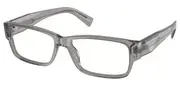 Prada PR B09VF Asian Fit 16Z1O1 Men's Glasses Clear Size 57 - Private Health Rebate - Blue Light Block Available