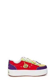 [Dolls Kill x Teletubbies] Fun Footprints Platform Sneakers