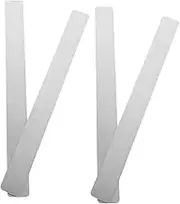 4Pcs Bulletin Board Strips with Adhesive Backing Iron Memo Bar for Stylish Photo Display Versatile Use Home Office School and Cafe