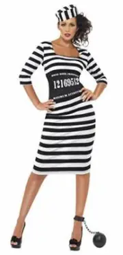 Smiffys Classy Convict Costume