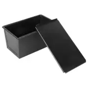 Toast Loaf Bakeware Pan with Lid No Hole Bread Tin Cake Plate