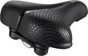 [Selle San Marco] City Sofa - Soft Comfortable City Bike Saddle for City Bike & Touring - Size L1, Black