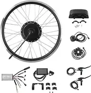 Electric Bicycle Conversion Kit 36V 250W Noise Rear Drive Motor Wheel Kit with LCD8S Meter Controller for DIY Electric Bicycles
