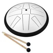 Sela Melody 10" C Pentatonic Tongue Drum - White - SE372