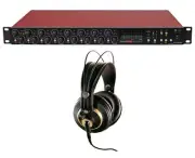Focusrite Scarlett OctoPre Dynamic ADAT 8-Channel Mic Preamp+ADAT+AKG Headphone