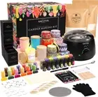 Candle Making Kit, w/ Hot Plate, Full Set, for Adult, DIY Starter, Soy Candles