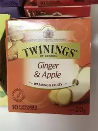 在飛比找Yahoo!奇摩拍賣優惠-～快樂莊園精選～ Twinings 唐寧茶包 澳洲進口 蘋果