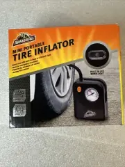 Inflator ArmorAll Mini Portable Tire 100PSI Built-In Hose Air Compressor