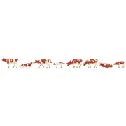 Faller Ho 8 Cows Brown And White
