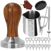 22 PCS Coffee Tamper Set, Espresso Accessories Kit Barista Kit, with Espresso...