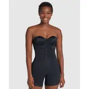 Leonisa Extra High-Waist Zip Front Tummy Control Shaping Short