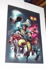 X-Men Poster #105 Salvador Larroca Gambit Storm Rogue Lockheed Sage