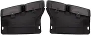 The modified sports exhaust Tip is Compatible For Benz C-class four-outlet C63 tail throat which is more than 19 years o(Black)