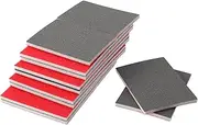 X AUTOHAUX 20 Pcs 3.94 x 2.76 Inch P320 Sanding Sponge Fine Sanding Pads Washable for Metal Wood Drywall Walls Stone Automotive Paint Plastic DIY 0.2 Inch