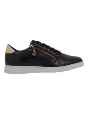 [Hush Puppies] Mimosa Perf Sneaker in Black/Copper