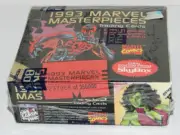 SKYBOX 1993 MARVEL MASTERPIECES FACTORY SEALED BOX 36 COUNT NEW 6 CARDS PER