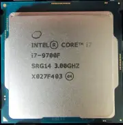 NEW - Intel Core i7-9700F 9th Generation 8-core - 8-Threads 3.0 GHz 4.7 GHz CPU