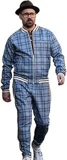 [M&A Hub] The Gentlemen Colin Farrell Blue Checkered Tracksuit for Men
