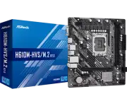 ASRock H610M-HVS/M.2 R2.0 Micro ATX Motherboard Intel H610 LGA 1700 DDR4 [NEW]