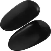 HAKIDZEL 2Pcs Reusable Hair Dye Ear Covers Soft Plastic Ear Protection Caps for Hair Coloring Comfortable Earmuffs for Salon Use Easy to Clean for Hair Dyeing