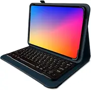 Navitech Blue Rotational Bluetooth Keyboard Case Compatible with Samsung Galaxy Tab Active Pro 10.1"
