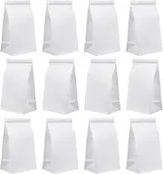 Baluue Sick Bags 25pcs Paper Vomit Bags with Laminated Inner, 23.5cm x 12cm Multi Use Bag Paper for Food or Commodities, Throw up Bags for Car Airline Sickness