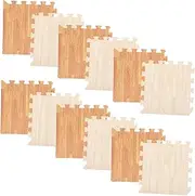 12pcs Carpet Floor Mats Gym Mat Flooring Gym Flooring Tiles Interlocking Mats Floor Tiles Play Mat for Babies Foam Puzzle Floor Mat Puzzle Floor Pad Precision