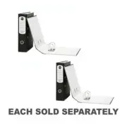 Marbig Reinforced Spine Lever Arch File Black Sturdy Quality Board Construction