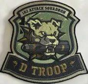 162 SQN Attack Squadron D Troop Australian Army Helicopter Embroidered Patch